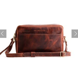 Portland Leather Camera Bag Purse.